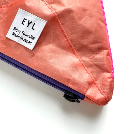 EYL Triple Pocket Pouch【M】DCF Hybrid Orange