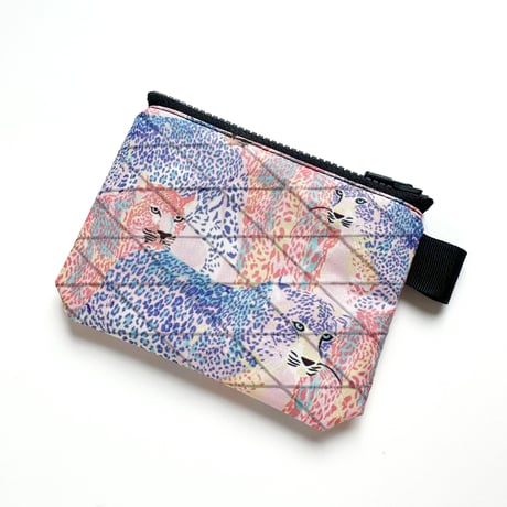 EYL mini wallet "One Shot"  Pink Leopard