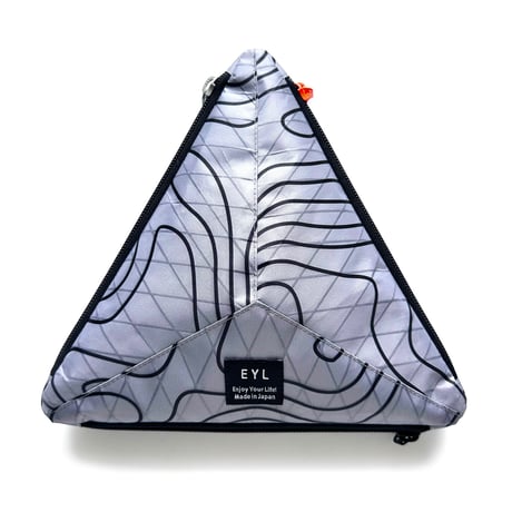 EYL Triple Pocket Pouch【L】 XPac Topo Map