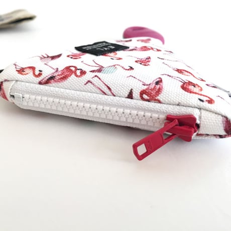 EYL Triple Pocket Pouch【COIN】Flamingo