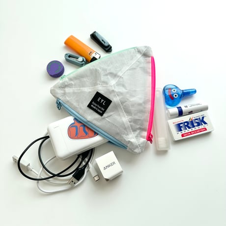 EYL Triple Pocket Pouch【M】 DCF Hybrid White