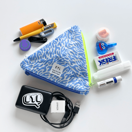 EYL Triple Pocket Pouch【M】 DCF Hybrid BLob