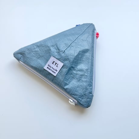 EYL Triple Pocket Pouch【M】Sax Blue