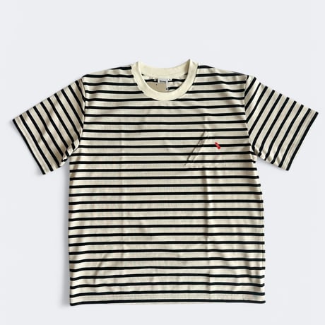 EYL Triangle Pocket S/S Tee DRYCOTTONY HeavyWeight Border