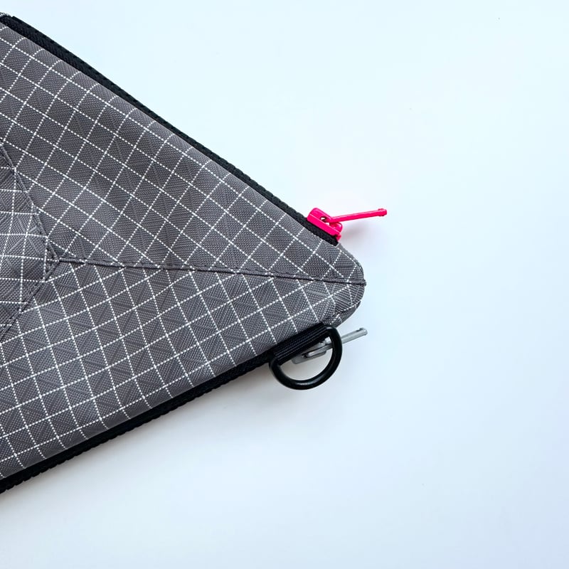 EYL Triple Pocket Pouch【S】Dyneema X-grid Gray