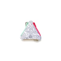 EYL Triple Pocket Pouch【COIN】 Contour Map