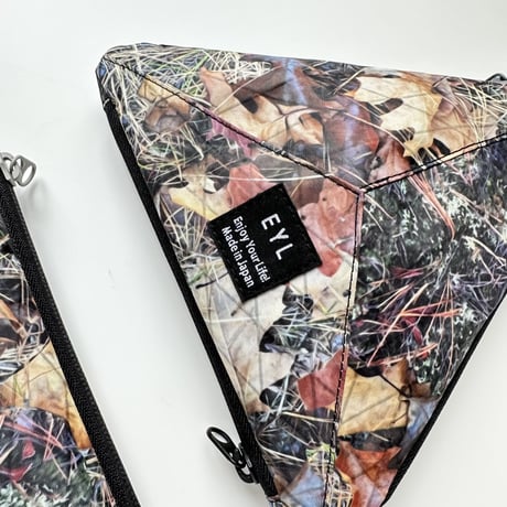 EYL Triple Pocket Pouch【M】X-Pac Forest Floor