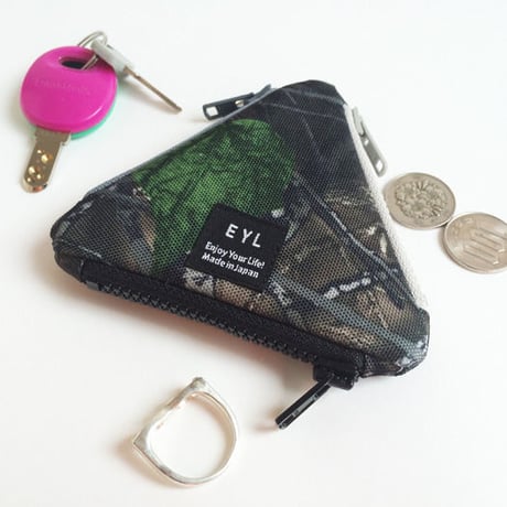 EYL Triple Pocket Pouch【COIN】Backwoods Camo