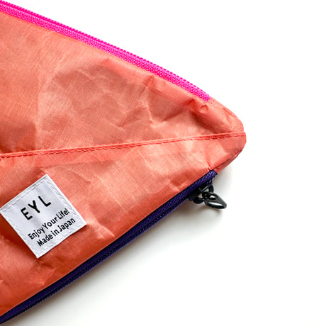 EYL Triple Pocket Pouch【M】DCF Hybrid Orange