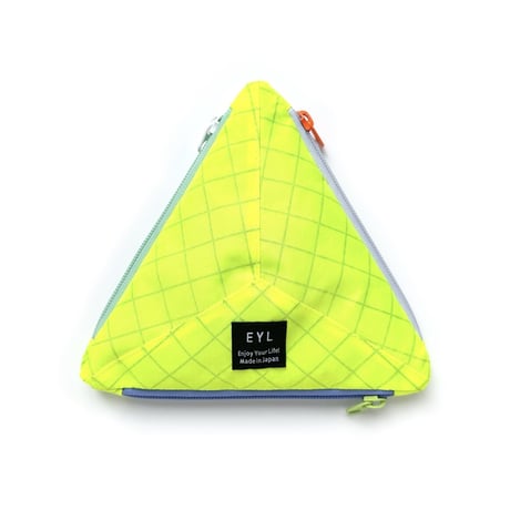 EYL Triple Pocket Pouch【M】Eco-Pac Optic Yellow