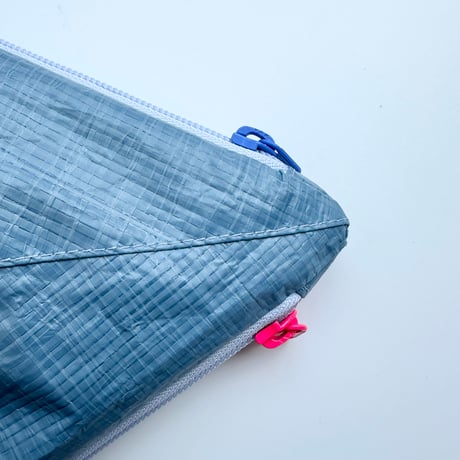 EYL Triple Pocket Pouch【M】Sax Blue