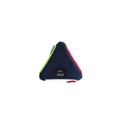 EYL Triple Pocket Pouch【COIN】 Navy