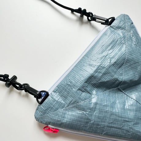EYL Triple Pocket Pouch【L】Sax Blue