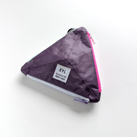 EYL Triple Pocket Pouch【S】DCF Hybrid Purple Haze