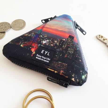 EYL Triple Pocket Pouch【COIN】Tokyo Night