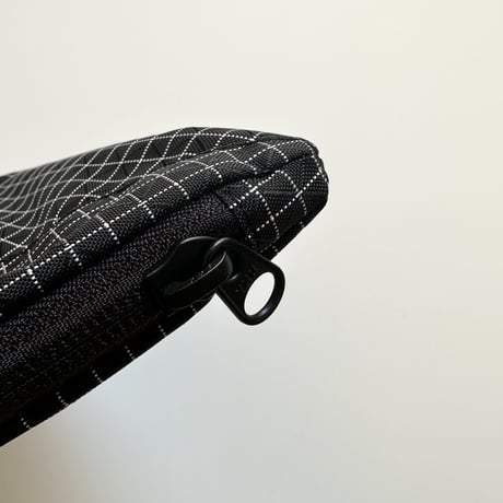 EYL Triple Pocket Pouch【M】Dyneema 210 denier X-grid Black