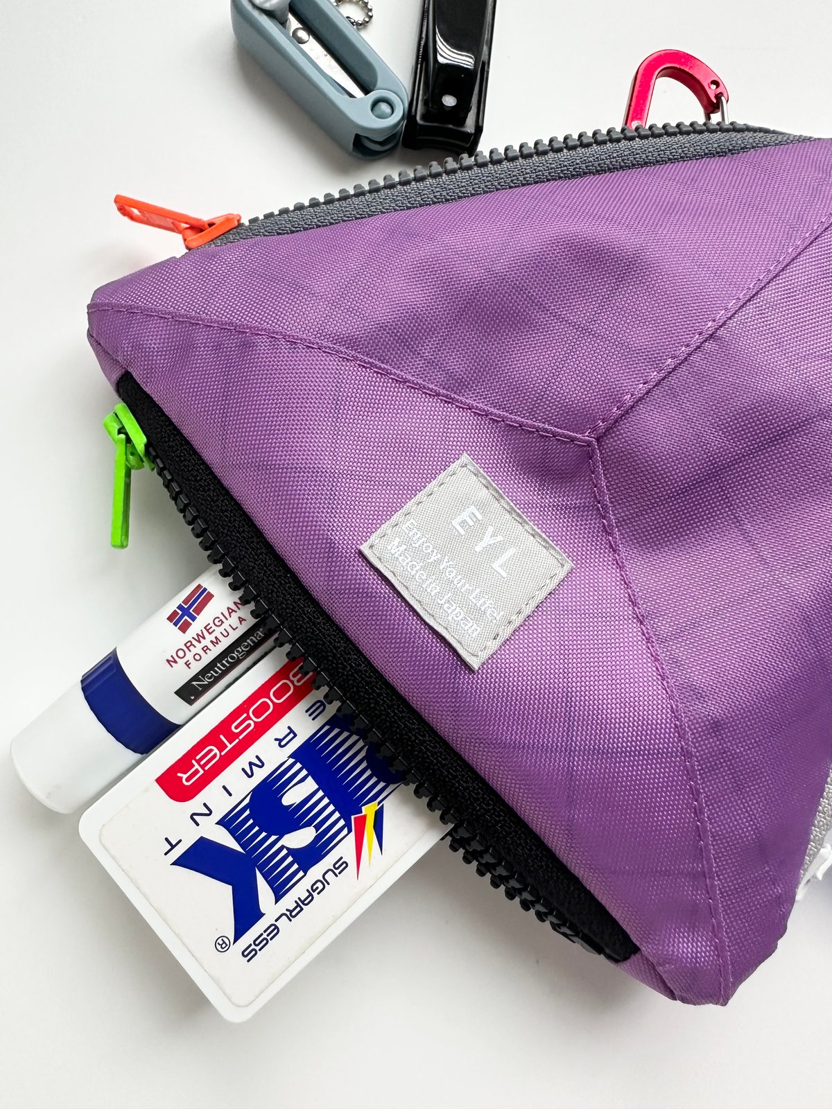▪︎限定 EYL Triple Pocket Pouch トリプルポケット ポーチ EYL Triple Pocket Pouch【L】Sax Blue | EYL Online