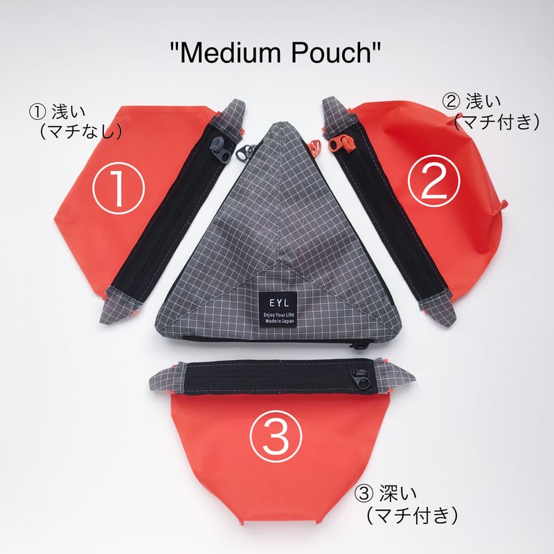 EYL Triple Pocket Pouch【M】Splatter | EYL Online EYL Triple Pocket Pouch【M】Splatter | EYL Online