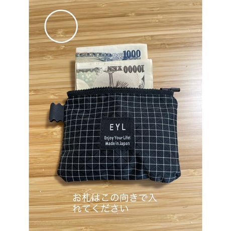 EYL mini wallet "One Shot"  Pink Leopard