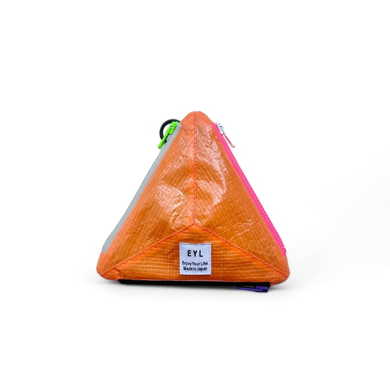EYL Triple Pocket Pouch【S】Orange | EYL Online S EYL Triple Pocket Pouch【S】Orange | EYL Online S