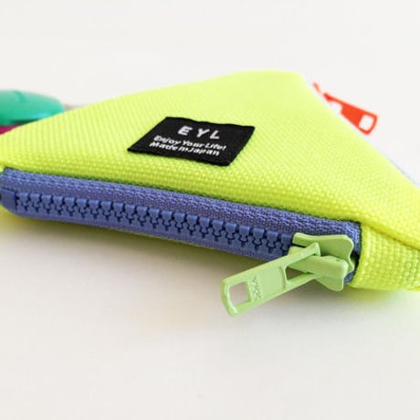 EYL Triple Pocket Pouch【COIN】Optic Yellow