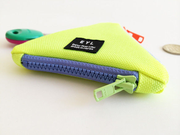 EYLのTriple Pocket Pouchとコインケースです。 EYL Triple Pocket Pouch【COIN】Optic Yellow | EYL
