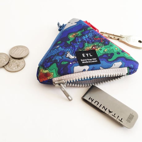EYL Triple Pocket Pouch【COIN】Rainfall Radar