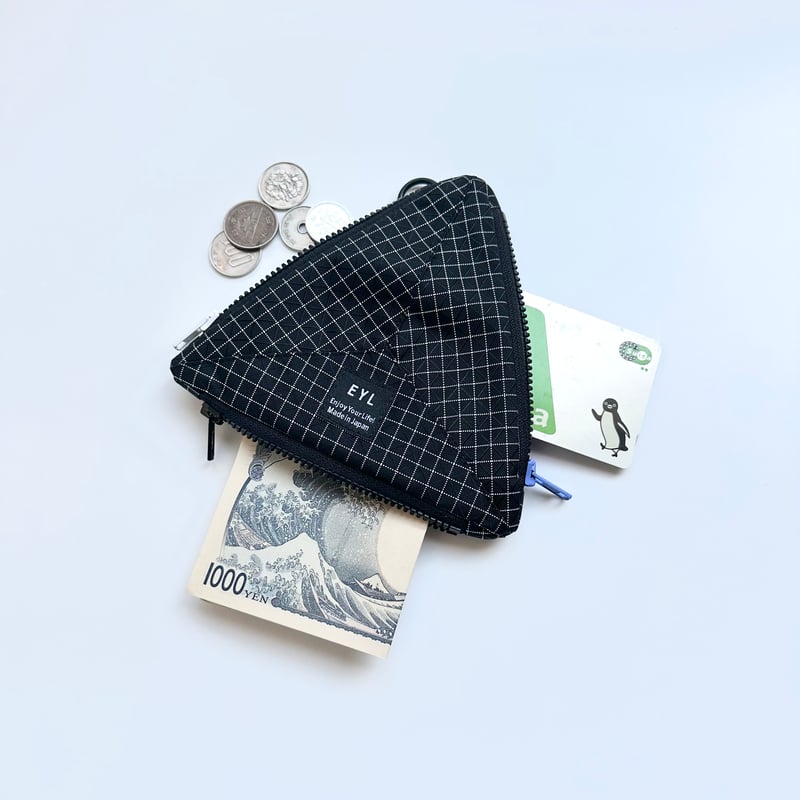 EYL Triple Pocket Pouch【S】Dyneema X-grid Black