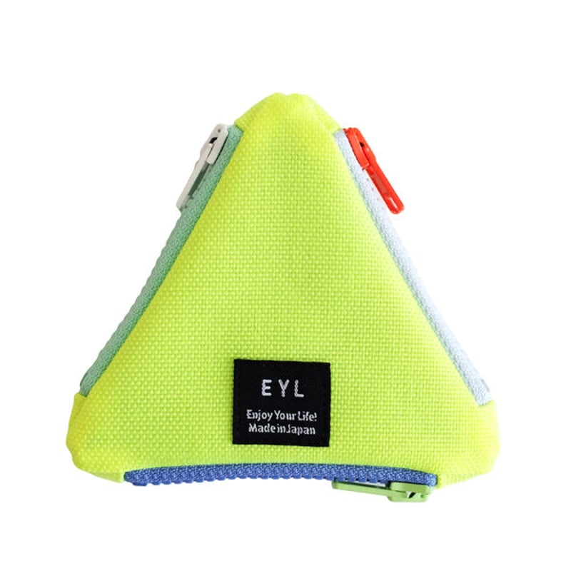 EYL triangle coin purse Optic Yellow | EYL Onli...