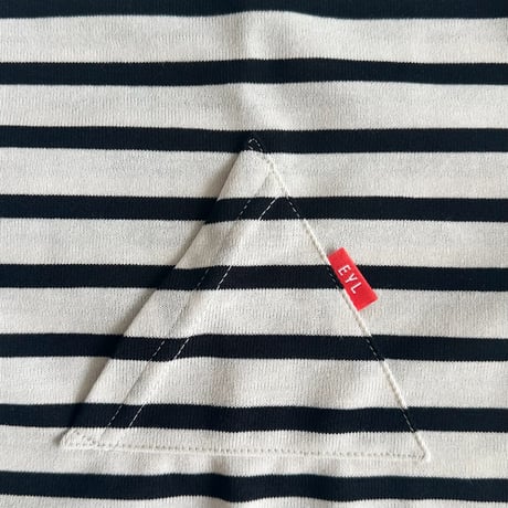 EYL Triangle Pocket S/S Tee DRYCOTTONY HeavyWeight Border