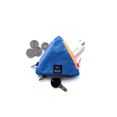 EYL Triple Pocket Pouch【COIN】DCFH Blue