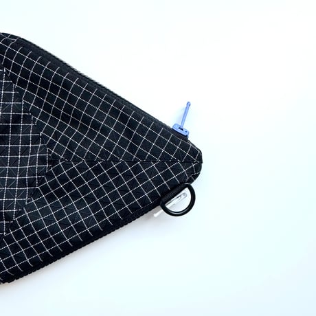 EYL Triple Pocket Pouch【S】Dyneema X-grid Black