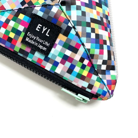 EYL Triple Pocket Pouch【S】Digital Noise