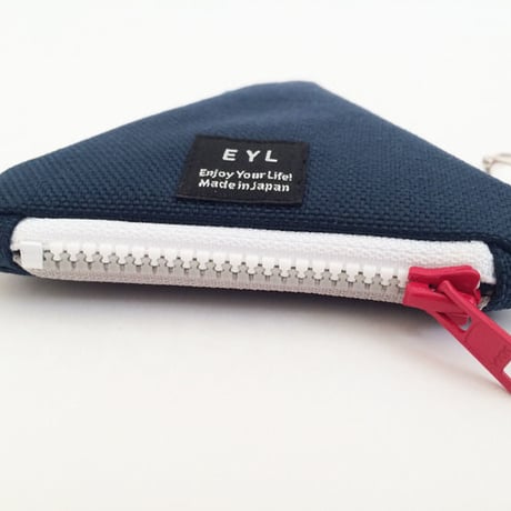 EYL Triple Pocket Pouch【COIN】 Navy