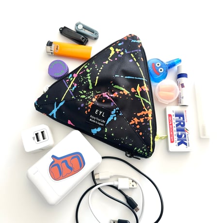 EYL Triple Pocket Pouch【M】Splatter
