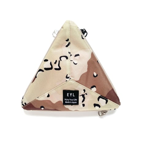 EYL Triple Pocket Pouch【M】Desert Camo