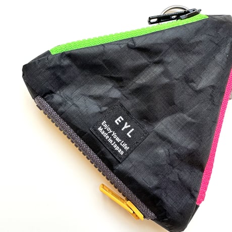 EYL Triple Pocket Pouch【COIN】DCFHBlack