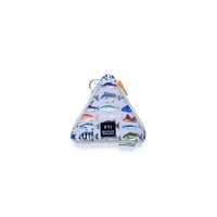 EYL Triple Pocket Pouch【COIN】Fish Book