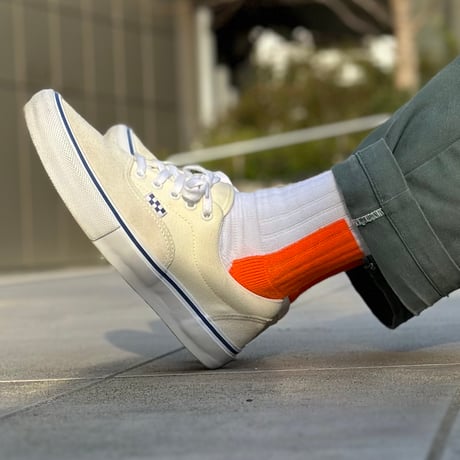 ching & co.× EYL "White Orange" Socks