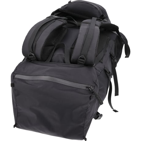 登山用リュック（バックパック）37L＋5L バックパック ハイキング トレッキング 耐水機能 超軽量 黒 防災 PEAKHUNT