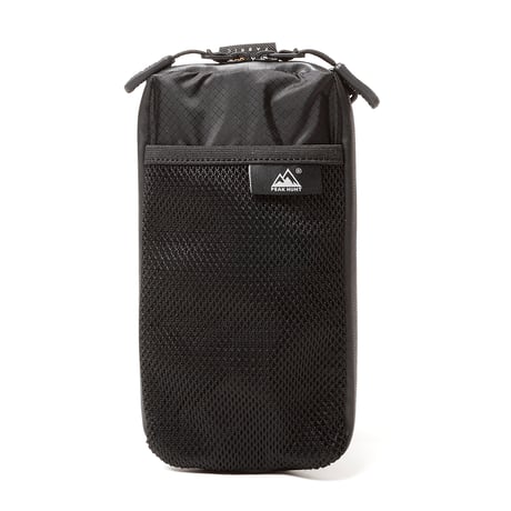 スマホショルダー ペットボトル収納 2WAY サコッシュ 撥水 防水 超軽量 登山 トラベル ハイキング 旅行 黒 PEAKHUNT(ピークハント）