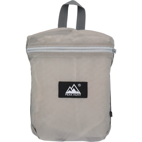 【公式サイト限定商品】バックパック20L 軽量 超軽量（UL） 撥水 生活防水 メンズ レディース ハイキング トレッキング グレー 折りたたみ 旅行 トラベル PEAKHUNT(ピークハント）