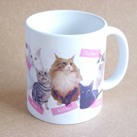 【ニャンシー】猫カフェマグカップ★Nyancyガールズ★