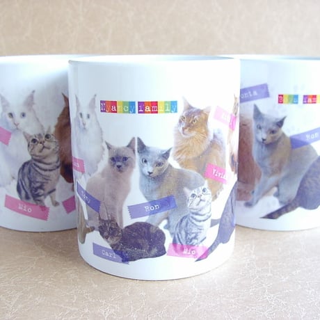 【ニャンシー】猫カフェマグカップ★Nyancyガールズ★