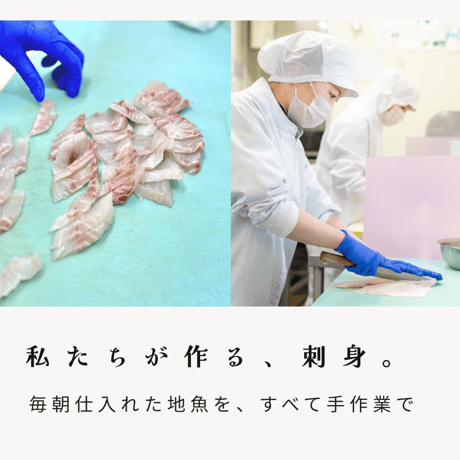 【愛媛・地魚】魚屋の作る。お刺身　1人前　その時々の魚