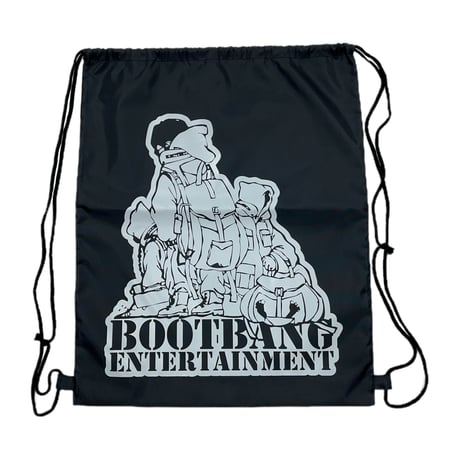 BOOT BANG ENTERTAINMENT POT93 HW ZIP HOODIE with GYM BAG GREY