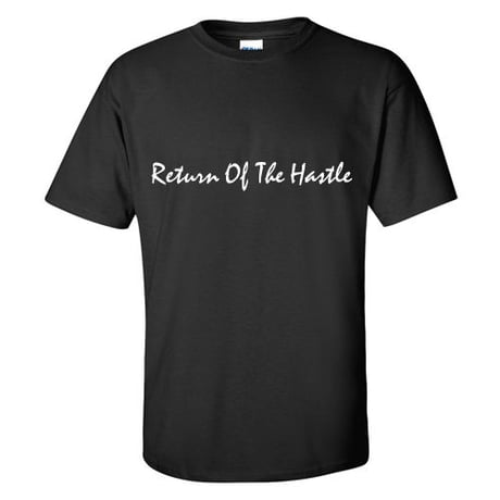 YOUNG HASTLE / RETURN OF THE HASTLE PROMO TEE BLACK