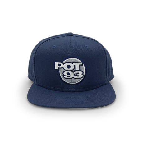 BOOT BANG ENTERTAINMENT POT93 SNAPBACK CAP NAVY