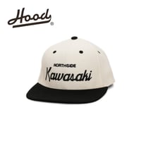 HOOD HAT "NORTHSIDE KAWASAKI" TWO TONE SNAPBACK CAP