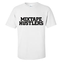 "MIXTAPE HUSTLERS" S/S TEE WHITE